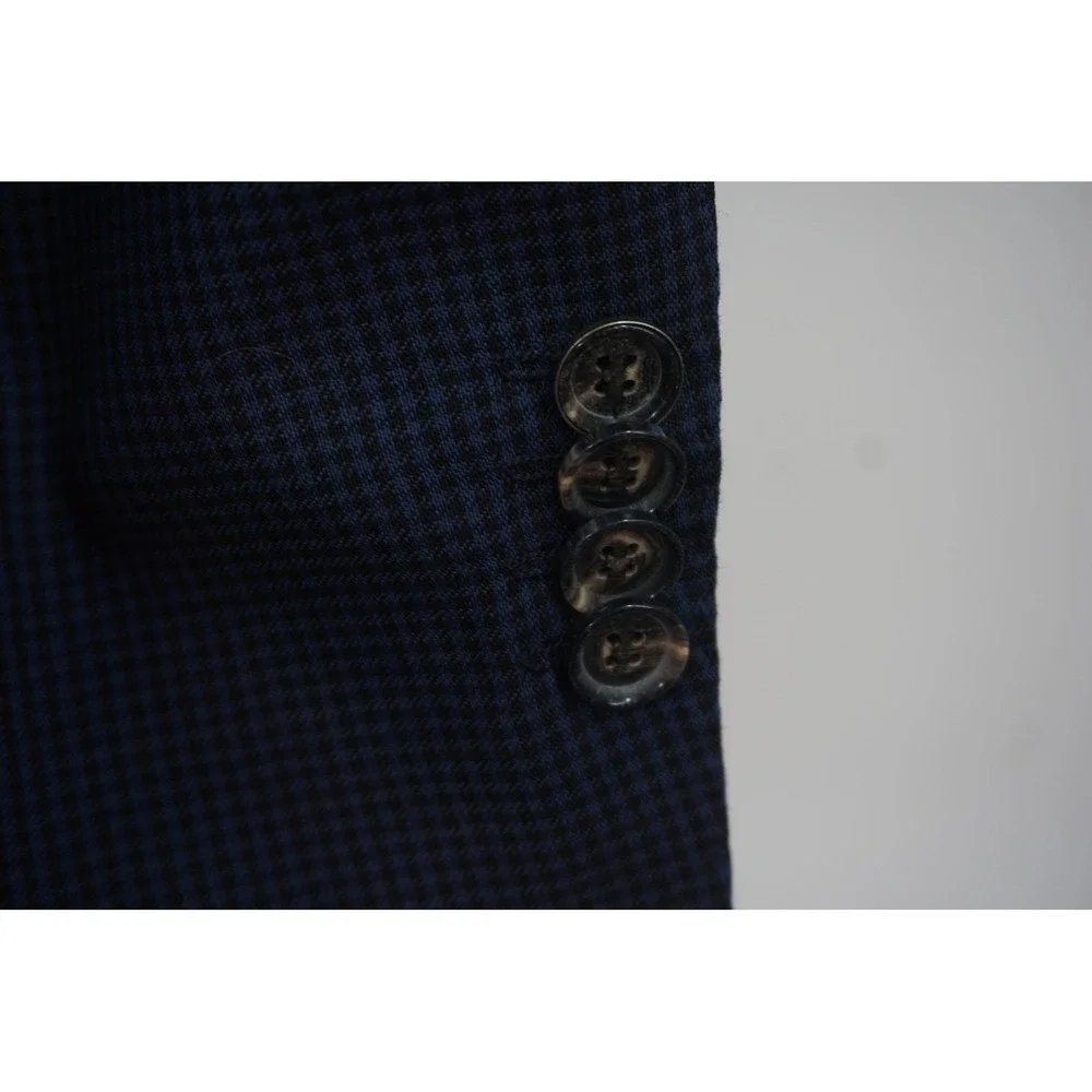 Boss Hugo Boss 2-Button Sport Coat Blazer Blue Check The‎ James3 42L
